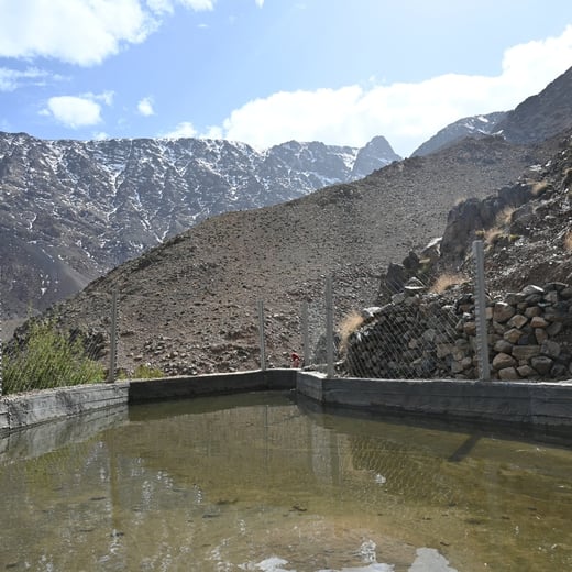 Water project in Agouns, Oukaimeden, Sti Fadma